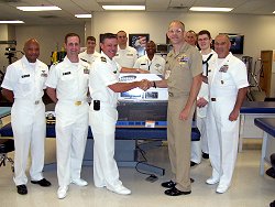 US Navy helping Walter Reed